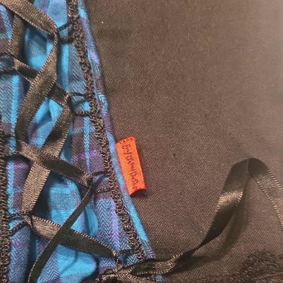 Tripp NYC Black and Blue Dress - Picture 3 of 5